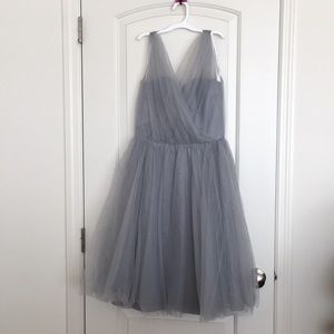 Jim Hjelm Occasions Dress, Light grey, prom dress